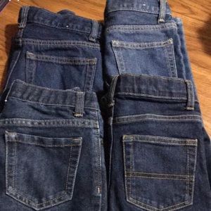 4 pairs size 8 jeans boys
